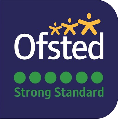 Ofsted Strong Standard graphic published by the nursery
